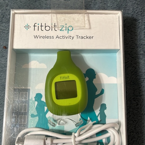 FitBit Zip Lime Green Model FB301G Wireless Sport Activity Tracker - Picture 2 of 6